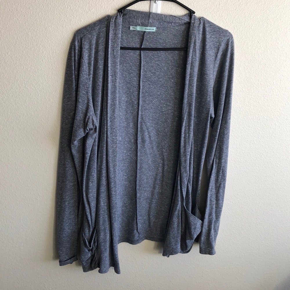 Gray Cardigan